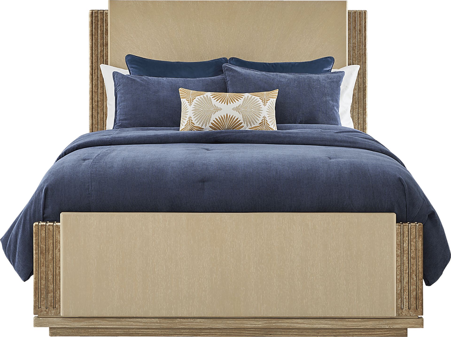 Issabela Caramel 5 Pc King Bedroom - Image 2