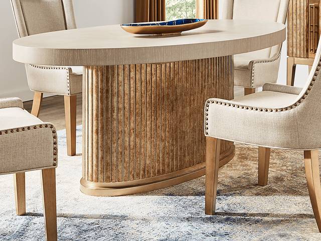 Issabela Slate Dining Table - Thumbnail - Image 4