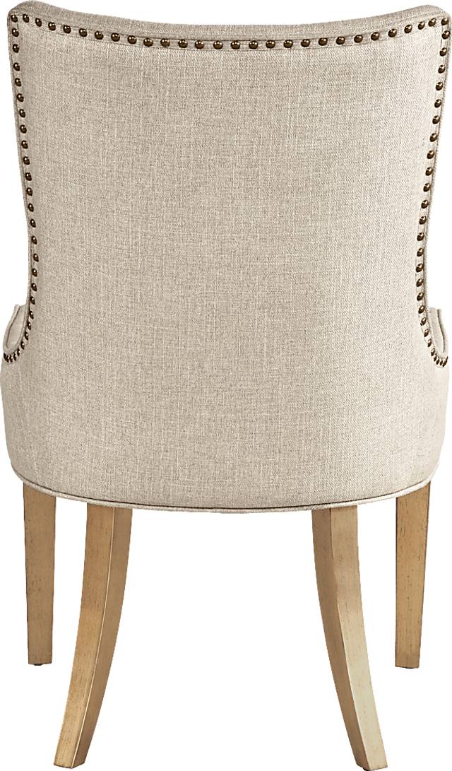 Issabela Slate Upholstered Side Chair - Thumbnail - Image 4