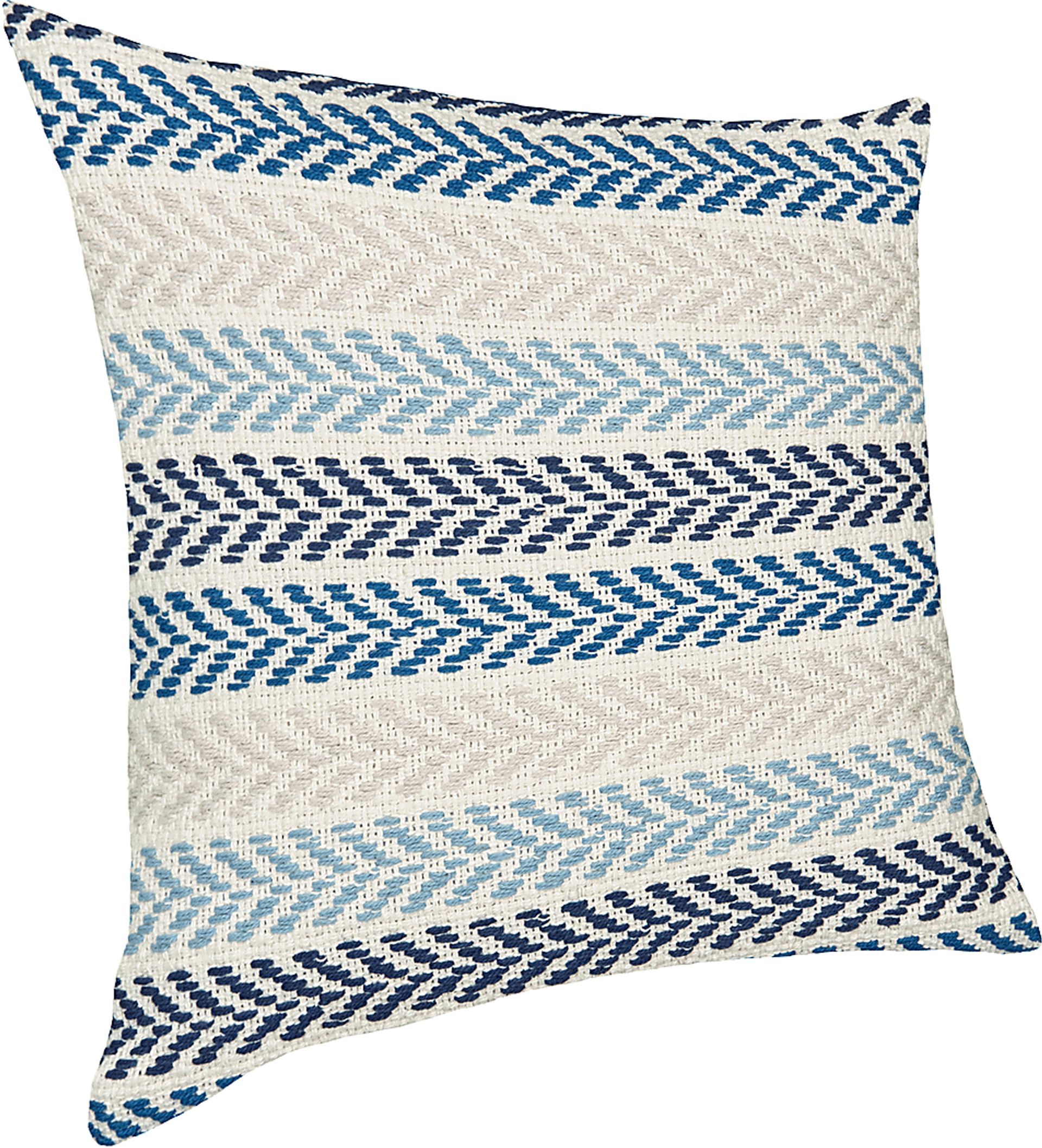 Istarie Blue Throw Pillow - Image 5