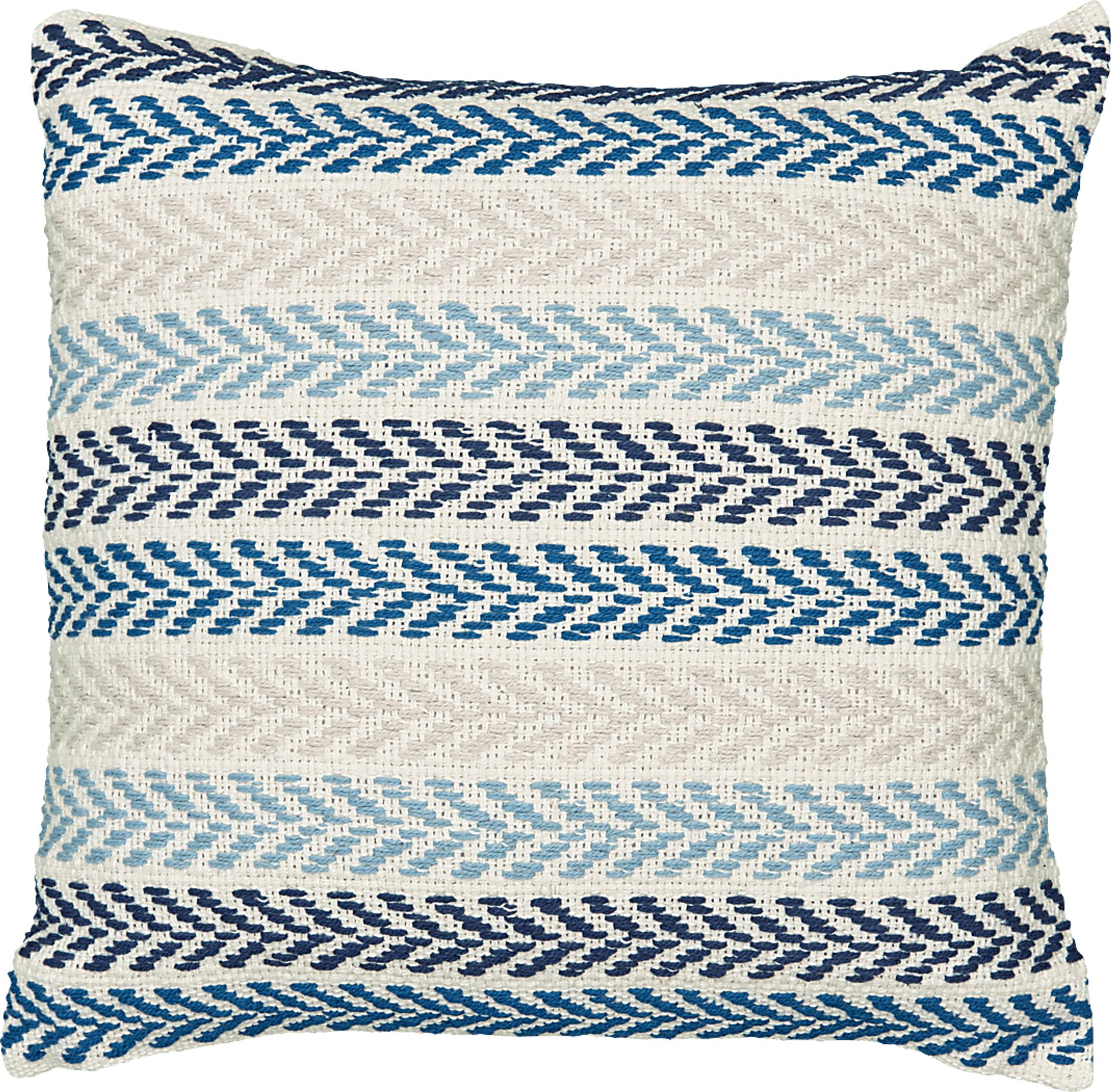 Istarie Blue Throw Pillow - Image 1