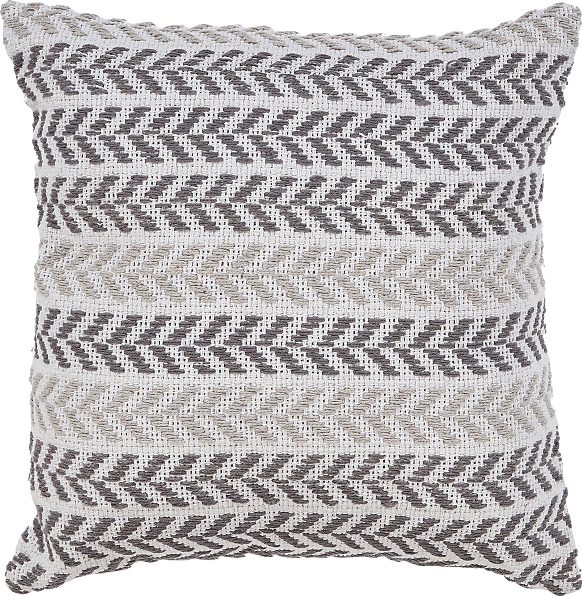 Istarie Gray Accent Pillow Set of 2 - Image 3