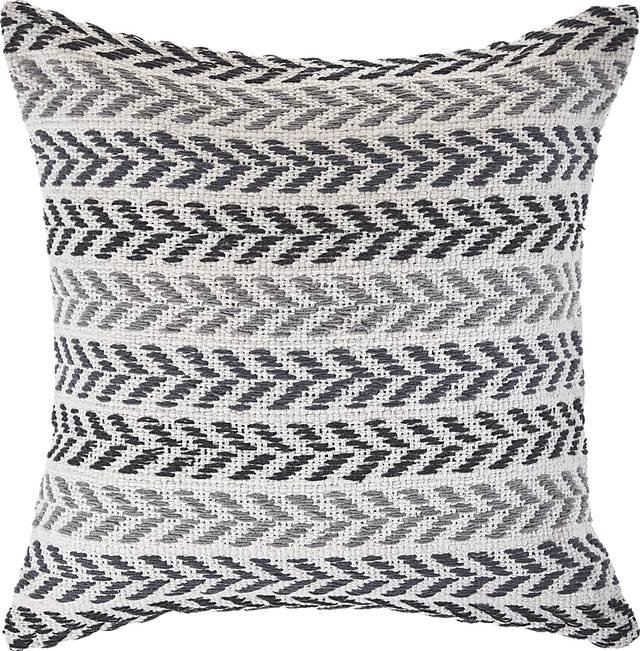 Istarie Charcoal Accent Pillow Set of 2 - Thumbnail - Image 3