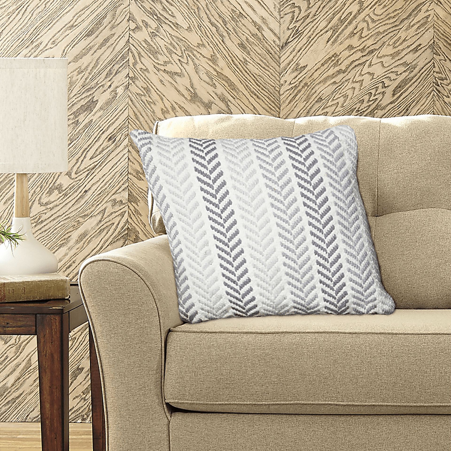 Istarie Gray Throw Pillow - Image 5