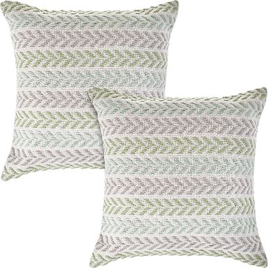 Istarie Green Accent Pillow Set of 2