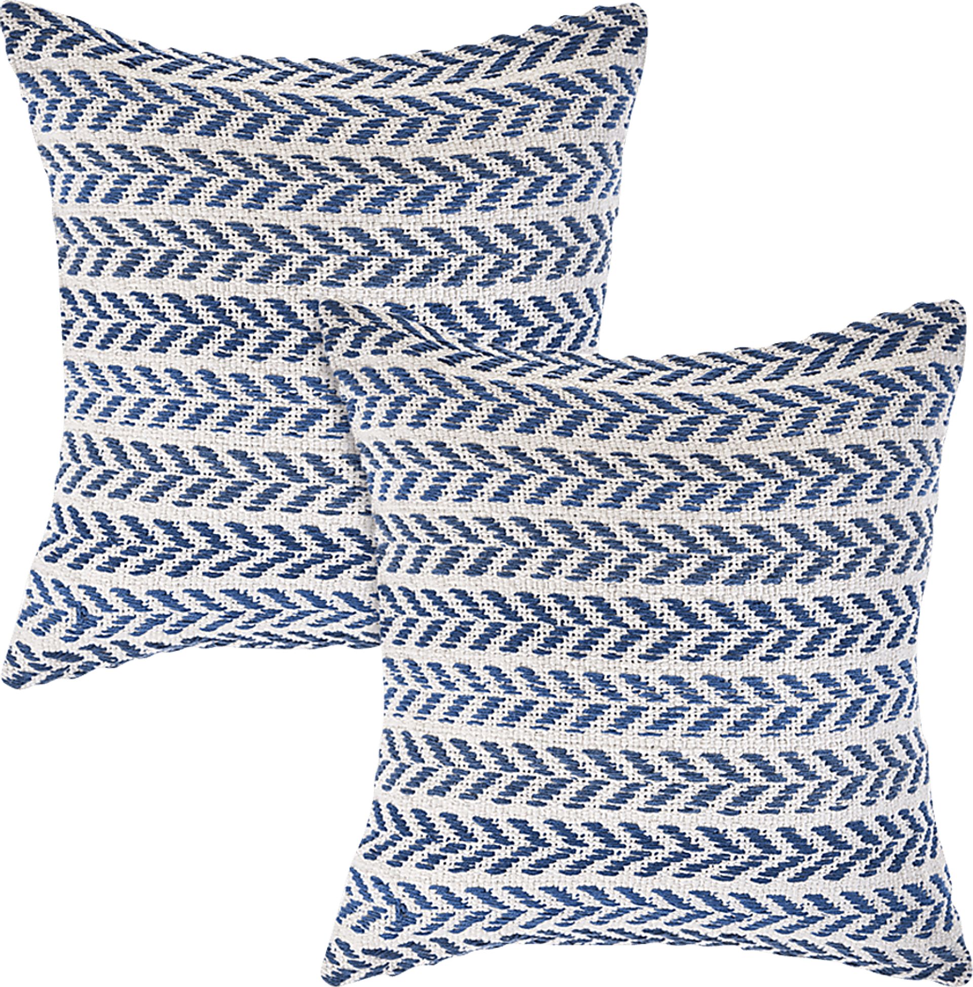 Istarie Indigo Accent Pillow Set of 2 - Image 1