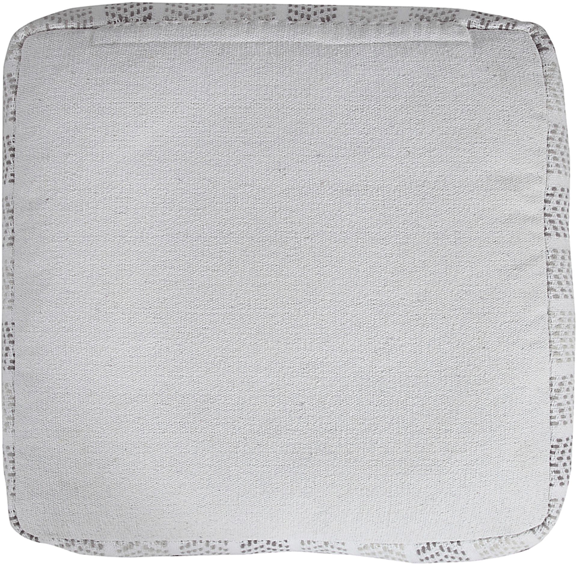Istarie Light Gray Pouf - Image 7
