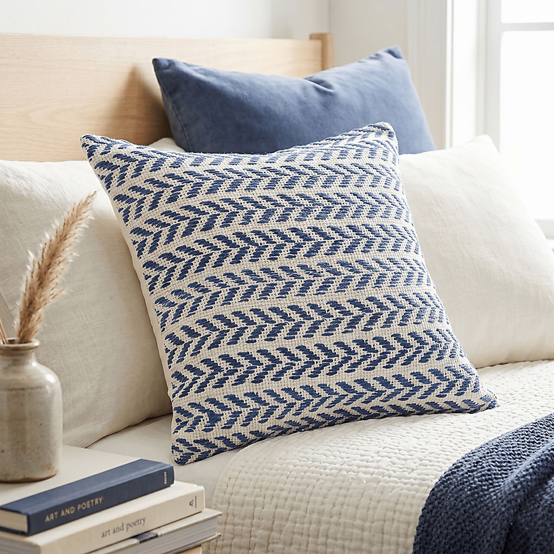 Istarie Navy Throw Pillow - Image 8