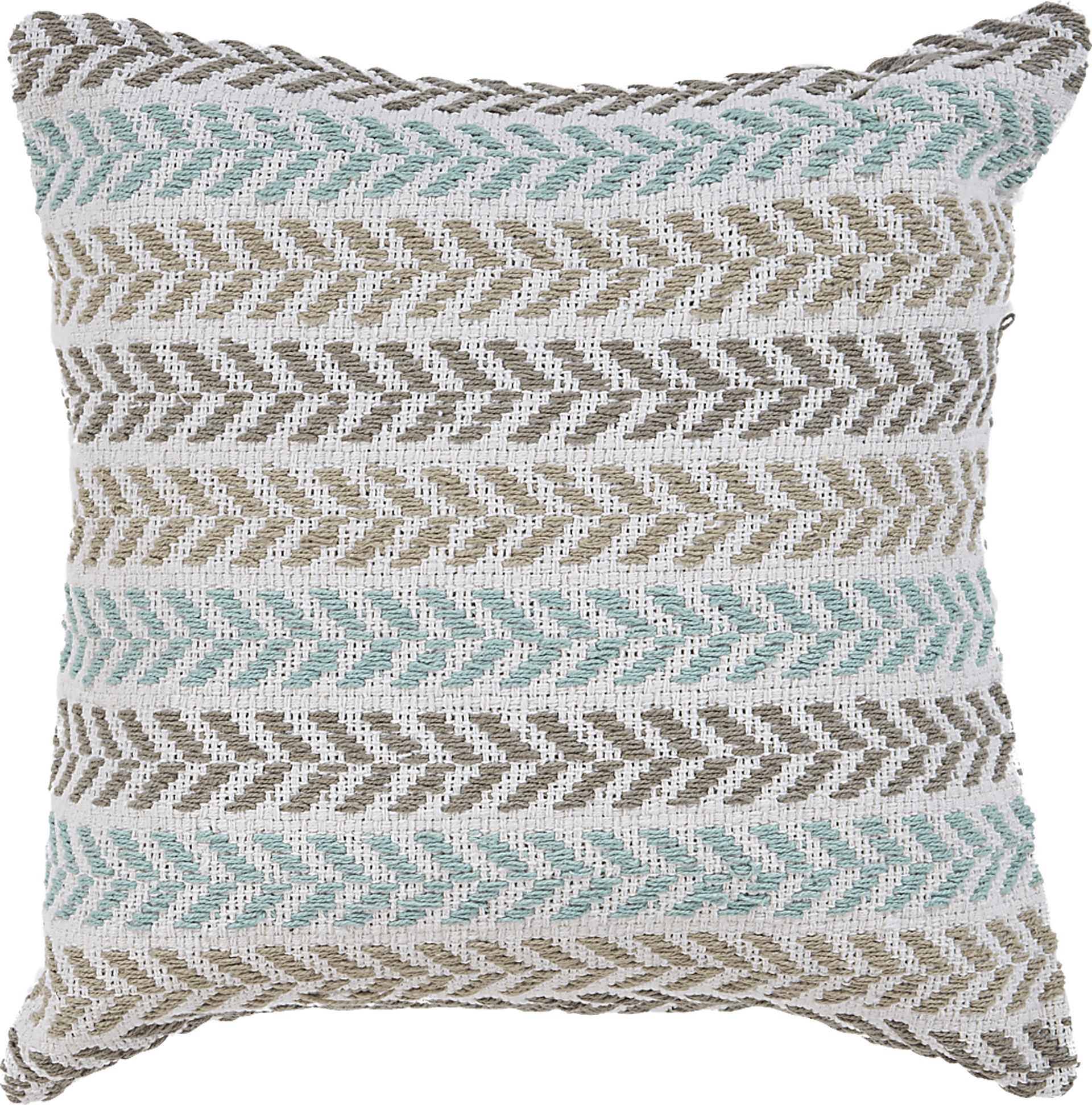 Istarie Turquoise Accent Pillow Set of 2 - Image 3