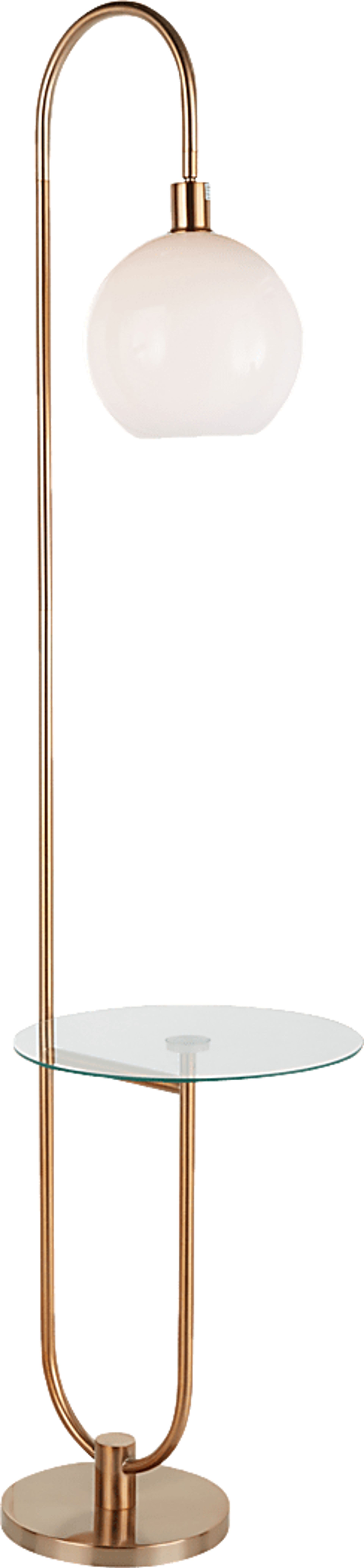 Iswald Gold Floor Lamp - Image 2