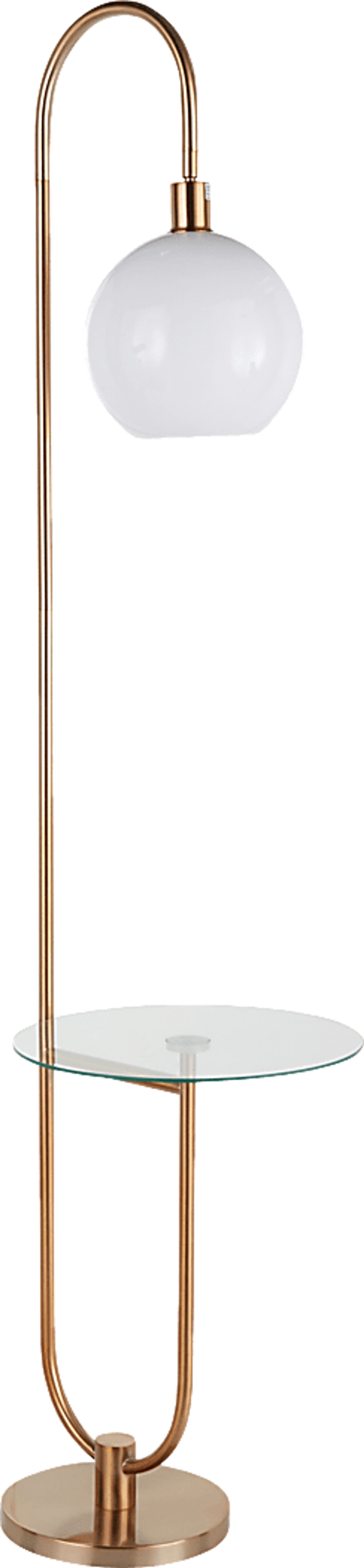 Iswald Gold Floor Lamp - Image 1