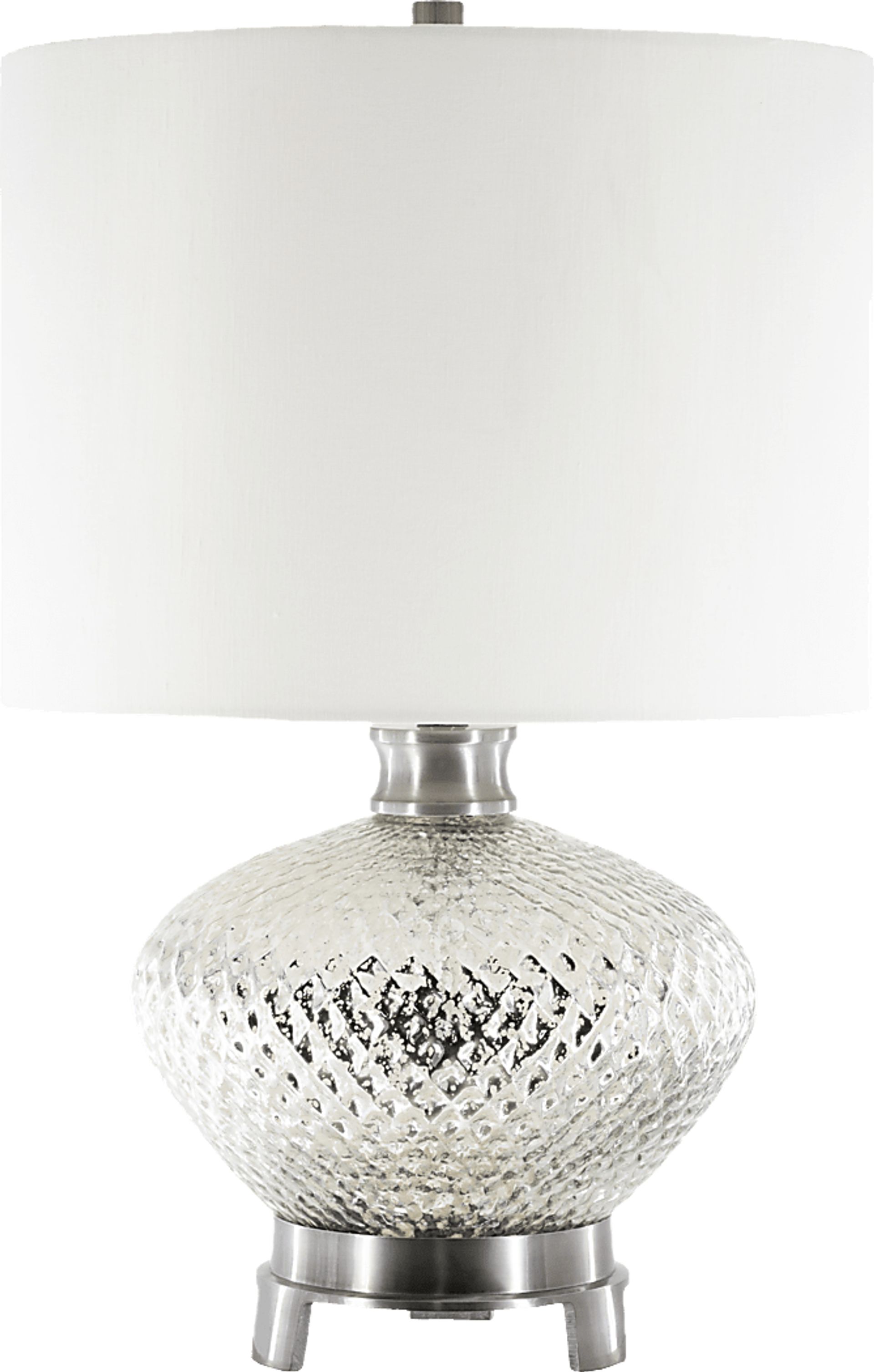 Italia Valia Silver Lamp - Image 1
