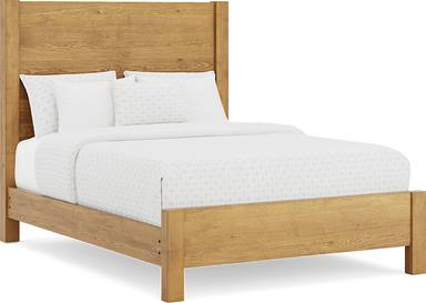 3 pc queen panel bed