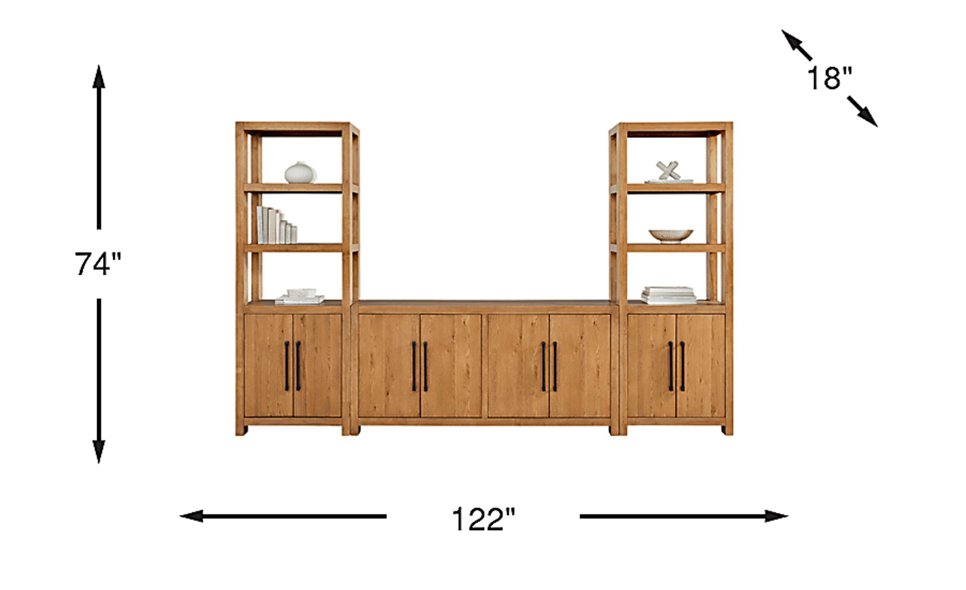 Dimension Image. Please refer to the Dimension Tab on this page for dimension details.