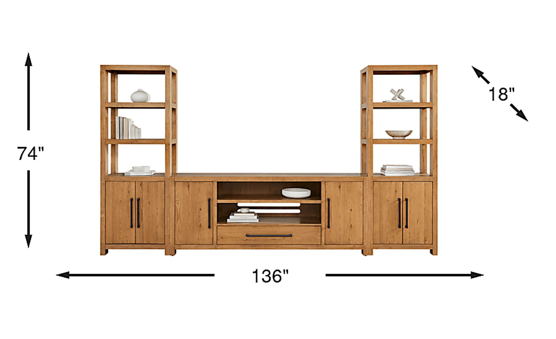 Dimension Image. Please refer to the Dimension Tab on this page for dimension details.