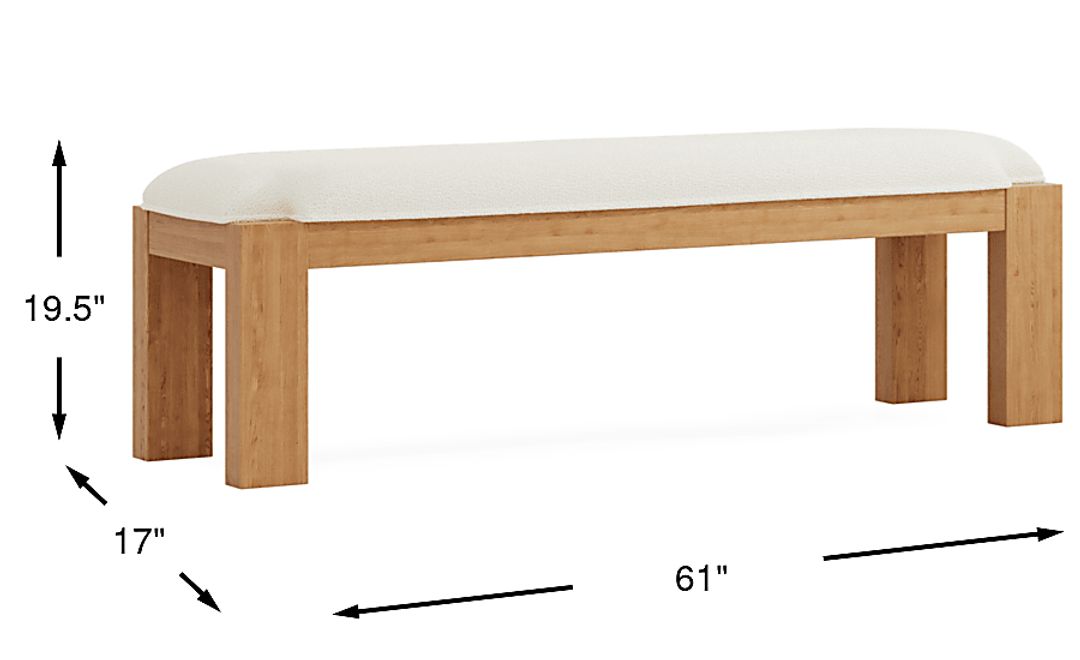 Ithaca Natural Bench