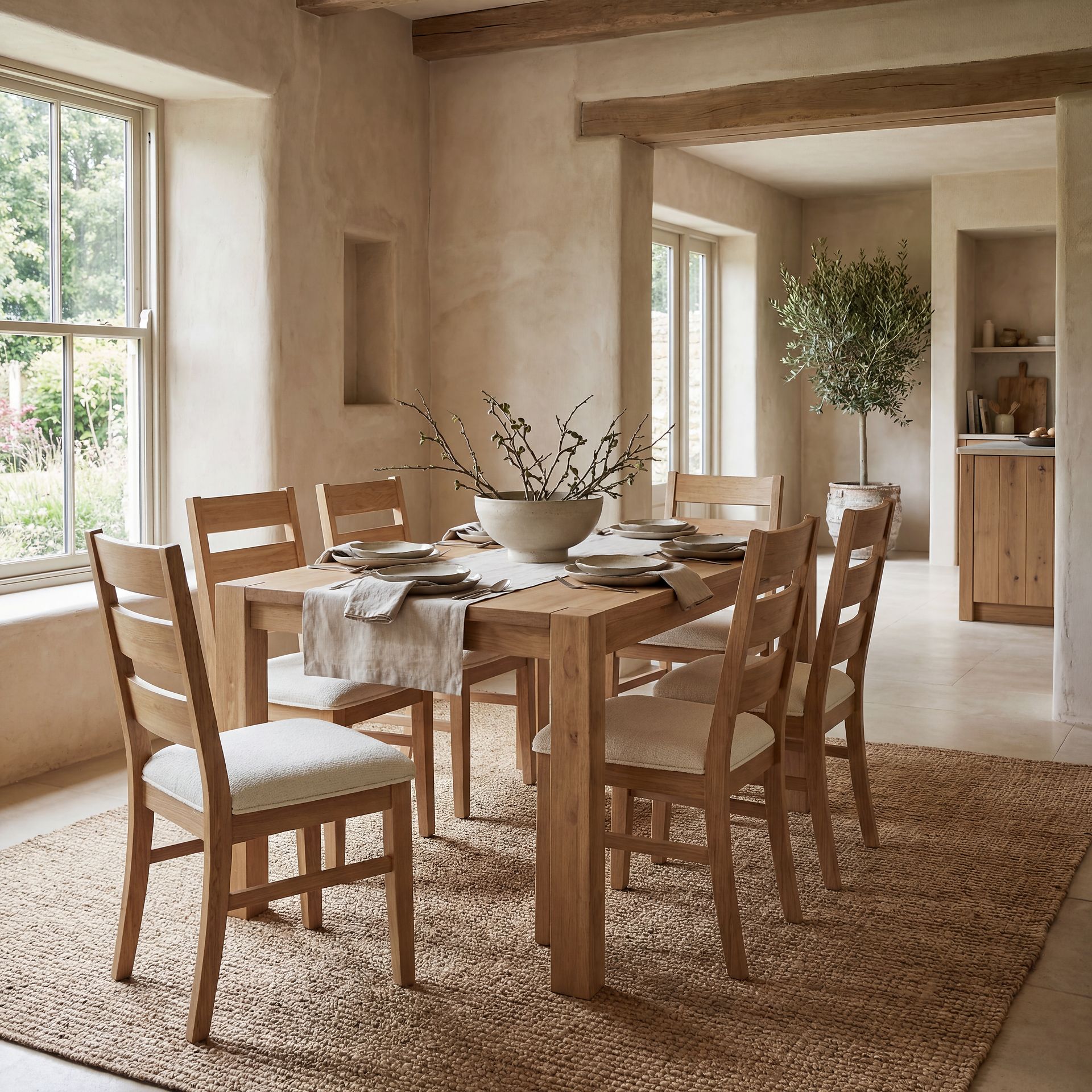 Ithaca Natural 3 Pc Dining Room - Image 6