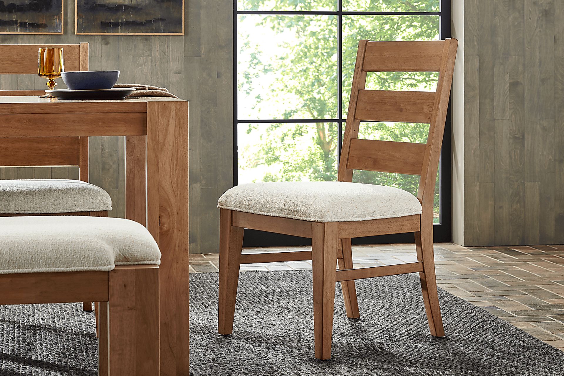 Ithaca Natural 5 Pc Dining Room - Image 10