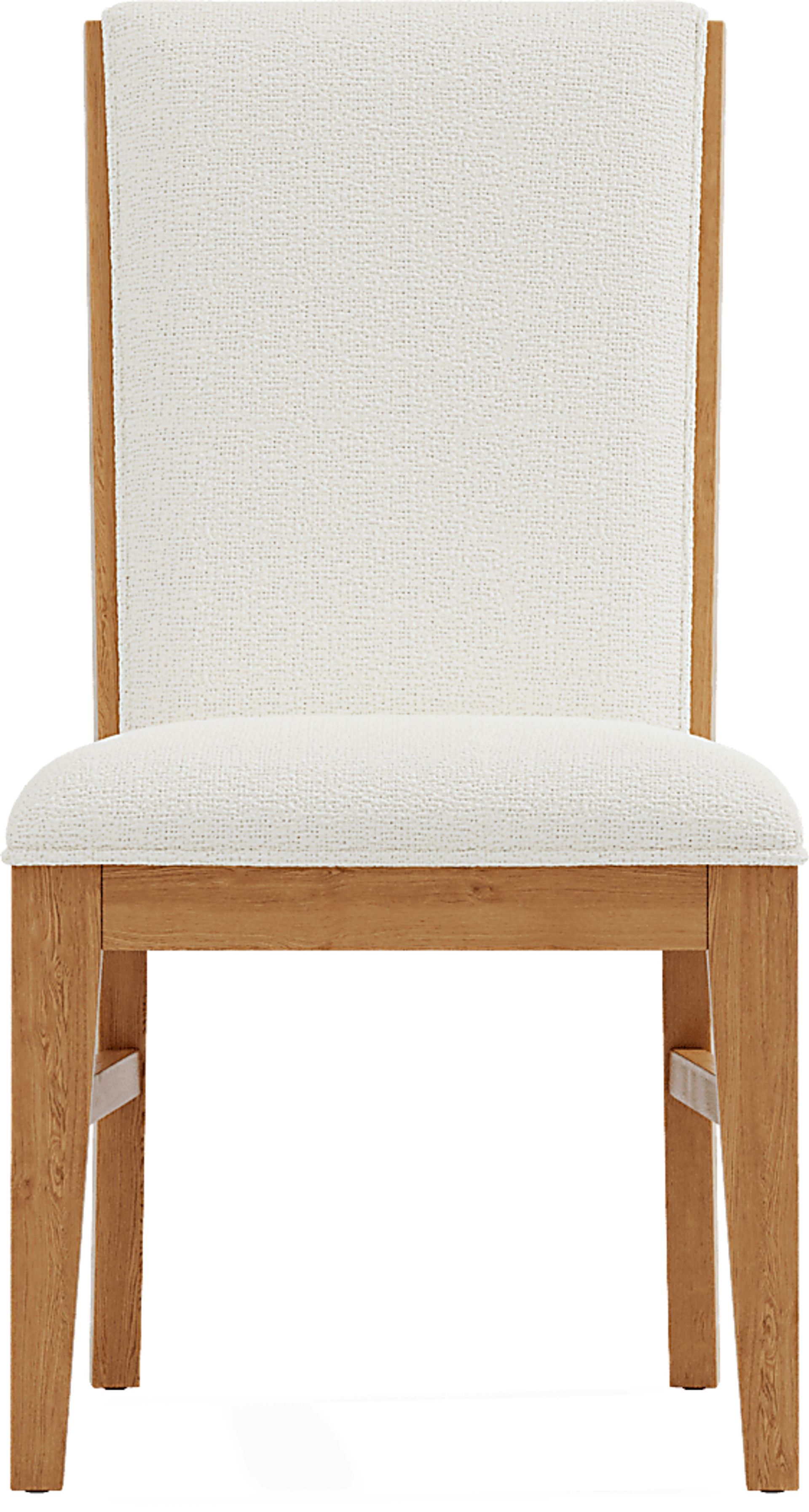 Ithaca Natural 5 Pc Dining Room with Upholstered Chairs - Image 8