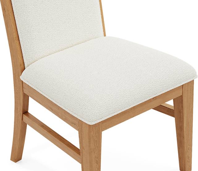 Ithaca Natural 5 Pc Dining Room with Upholstered Chairs - Thumbnail - Image 9