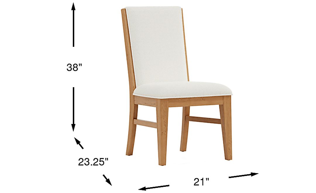 Ithaca Natural Upholstered Side Chair