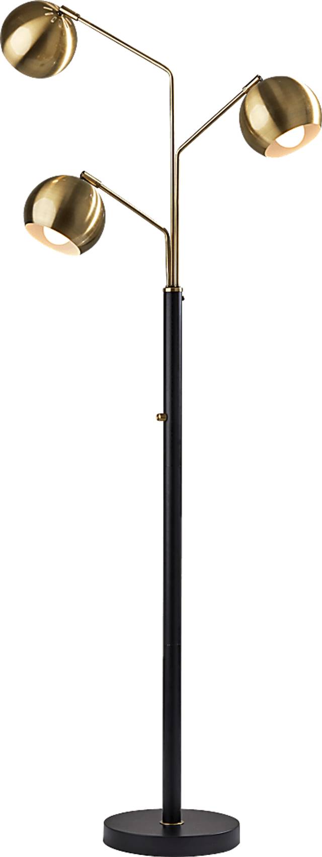 Ithaca Place Gold Floor Lamp - Thumbnail - Image 1