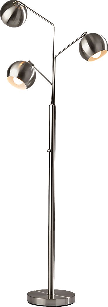 Ithaca Place Silver Floor Lamp