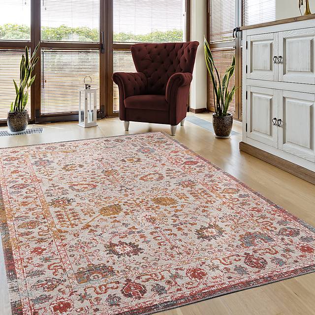 Itunia Beige 7'9 x 9'9 Indoor/Outdoor Rug - Thumbnail - Image 2