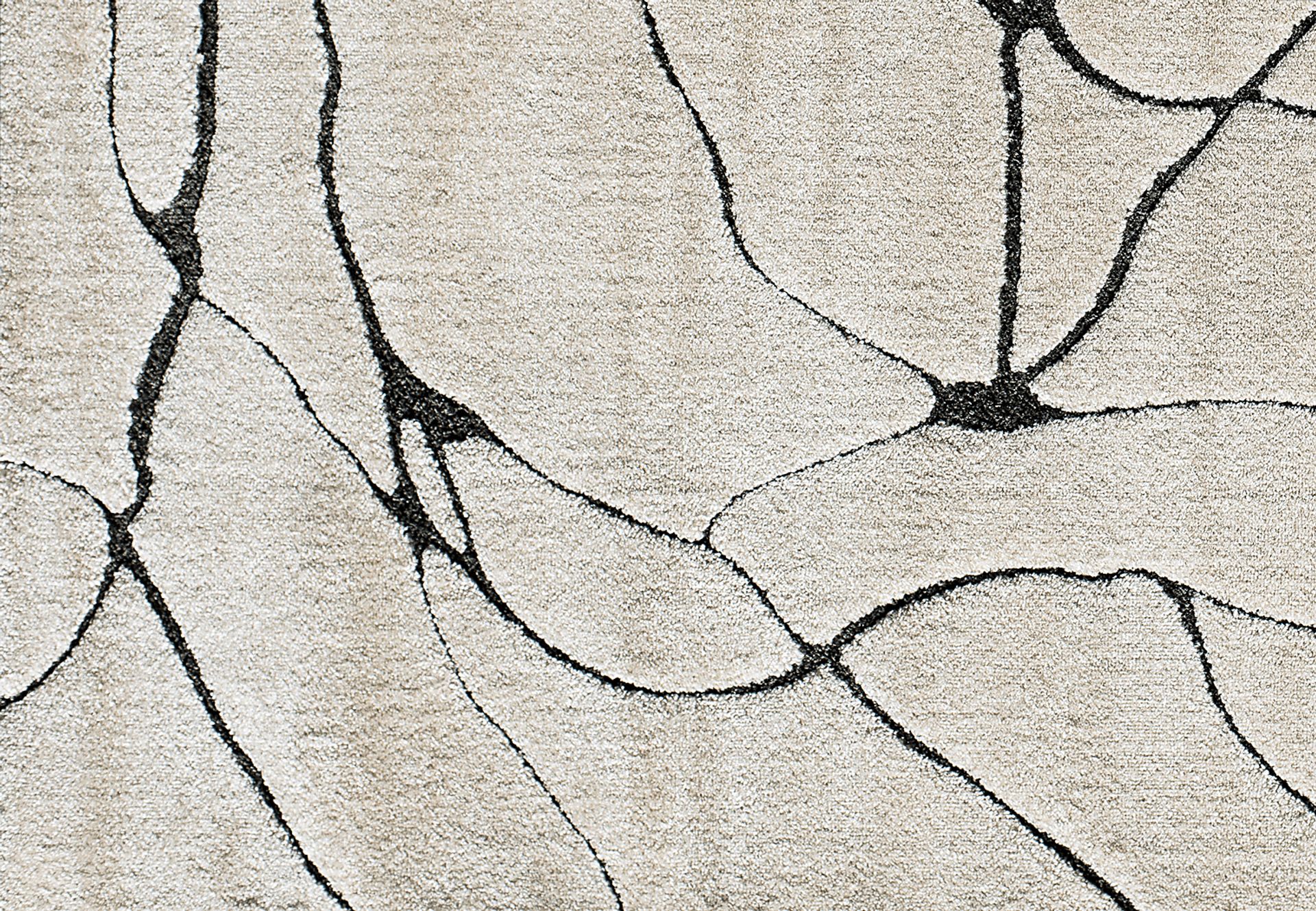 CosmoLiving By Cosmopolitan Itzell Tan 5' x 7'6 Rug - Image 3