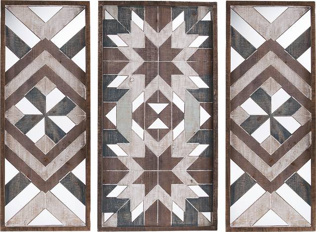 Ivandell Brown Wall Decor, Set of 3 - Thumbnail - Image 1