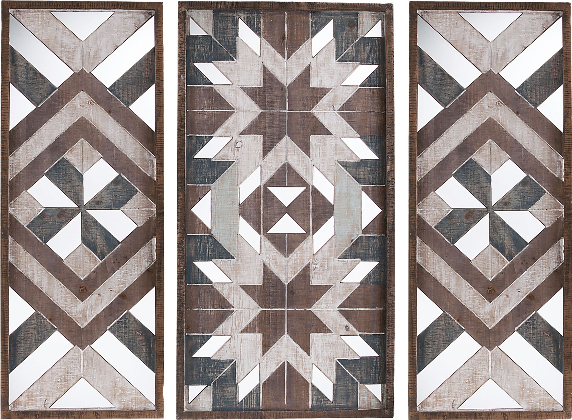 Ivandell Brown Wall Decor, Set of 3 - Image 1