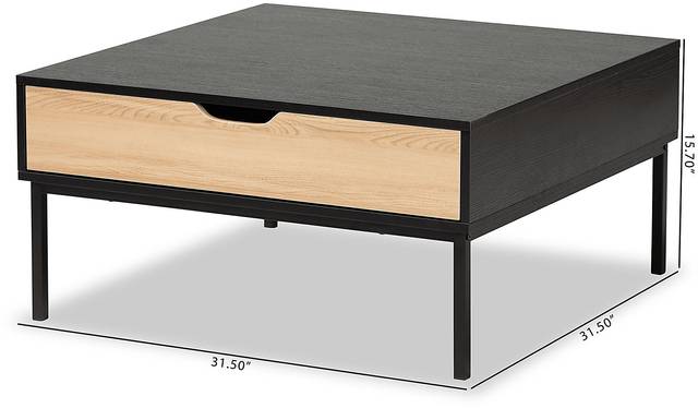 Ivanele Black Cocktail Table - Thumbnail - Image 11
