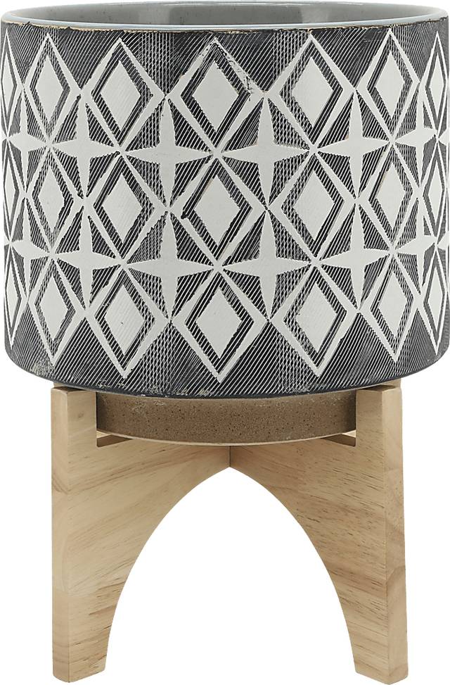 Ivawood Gray Planter - Thumbnail - Image 1