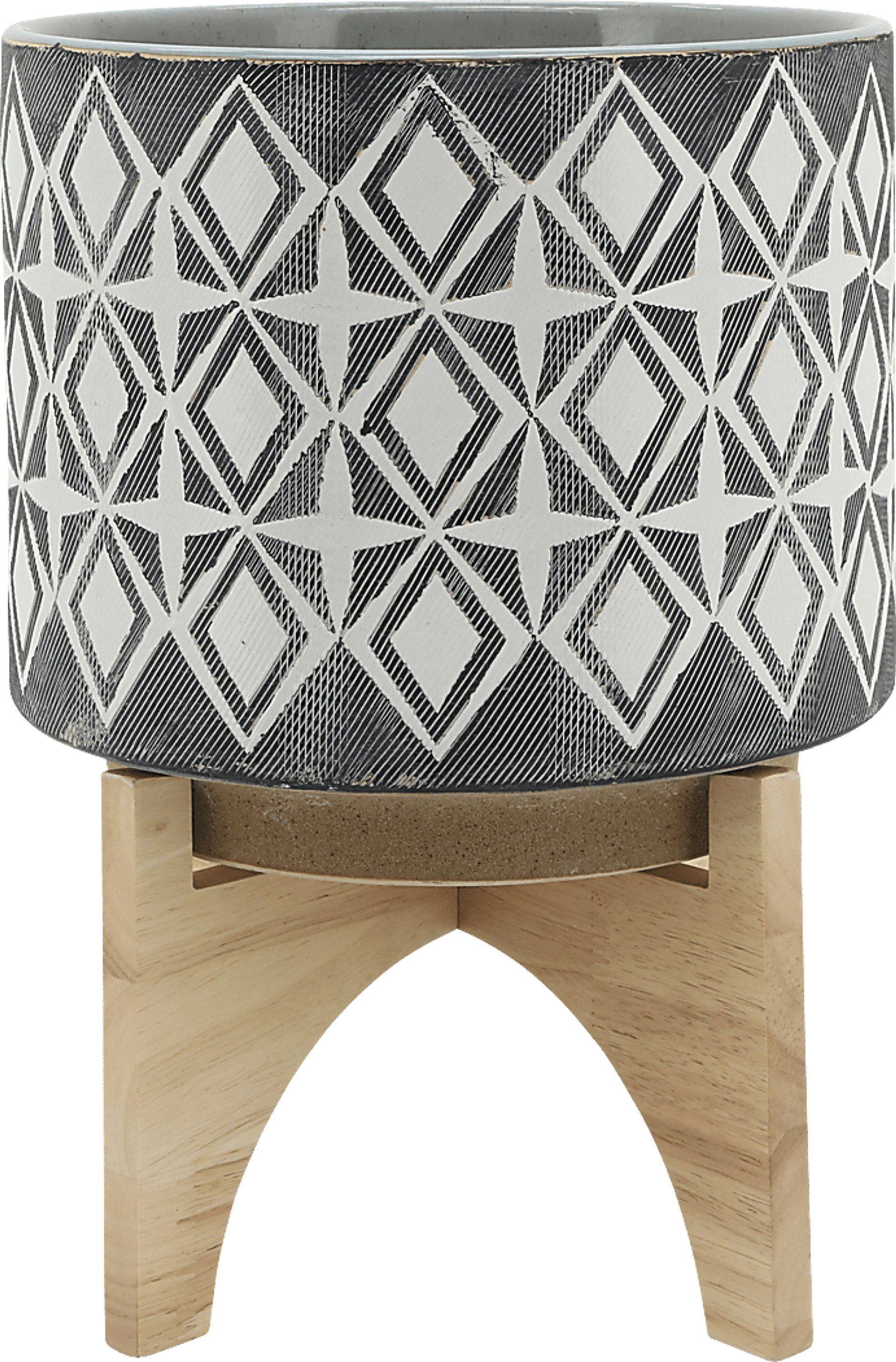 Ivawood Gray Planter - Image 1