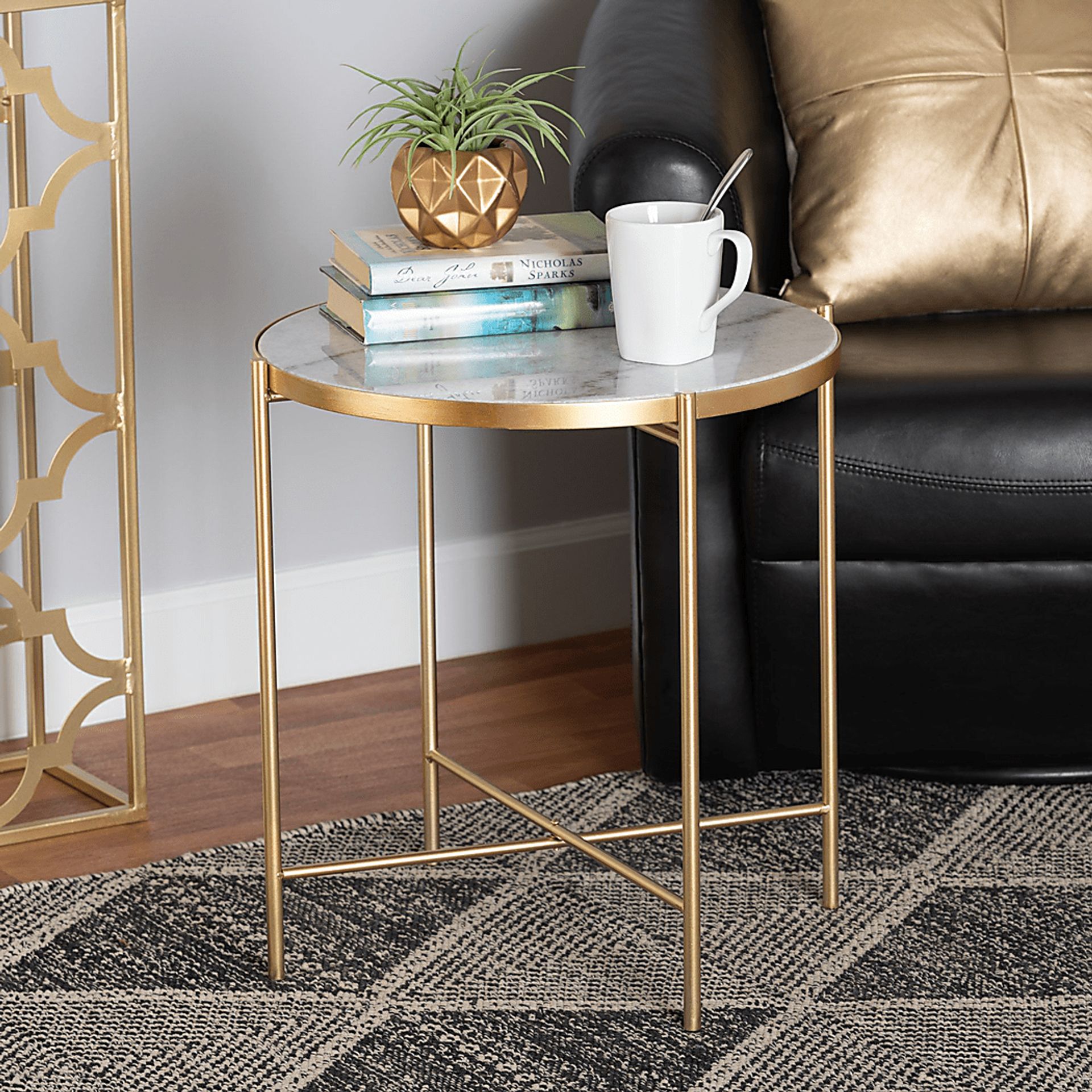 Ivella Ann Gold End Table - Image 6