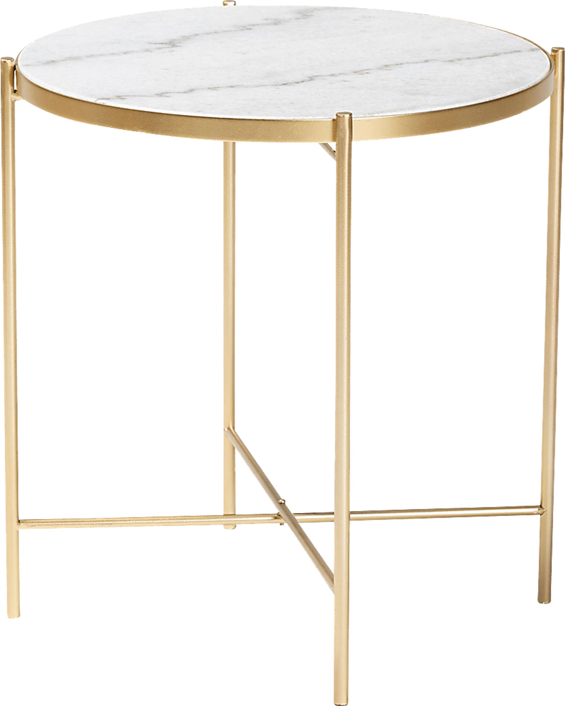 Ivella Ann Gold End Table - Image 1