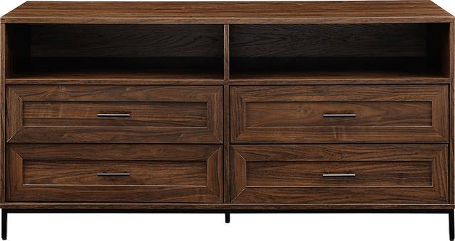 Ivellan Brown 4 Drawer TV Console - Thumbnail - Image 1