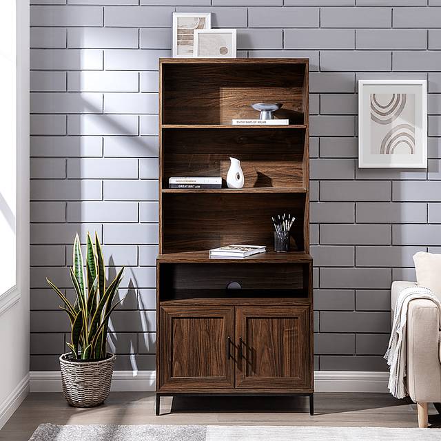 Ivellan Brown Bookcase - Thumbnail - Image 2
