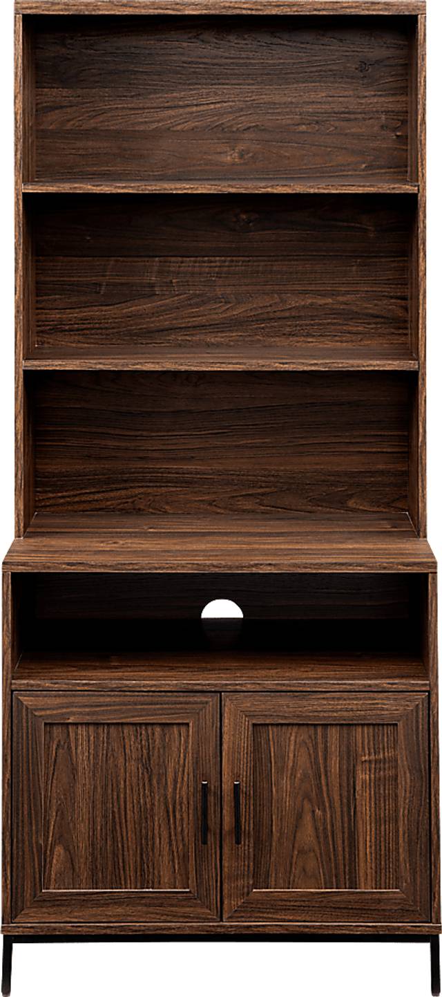 Ivellan Brown Bookcase - Thumbnail - Image 1