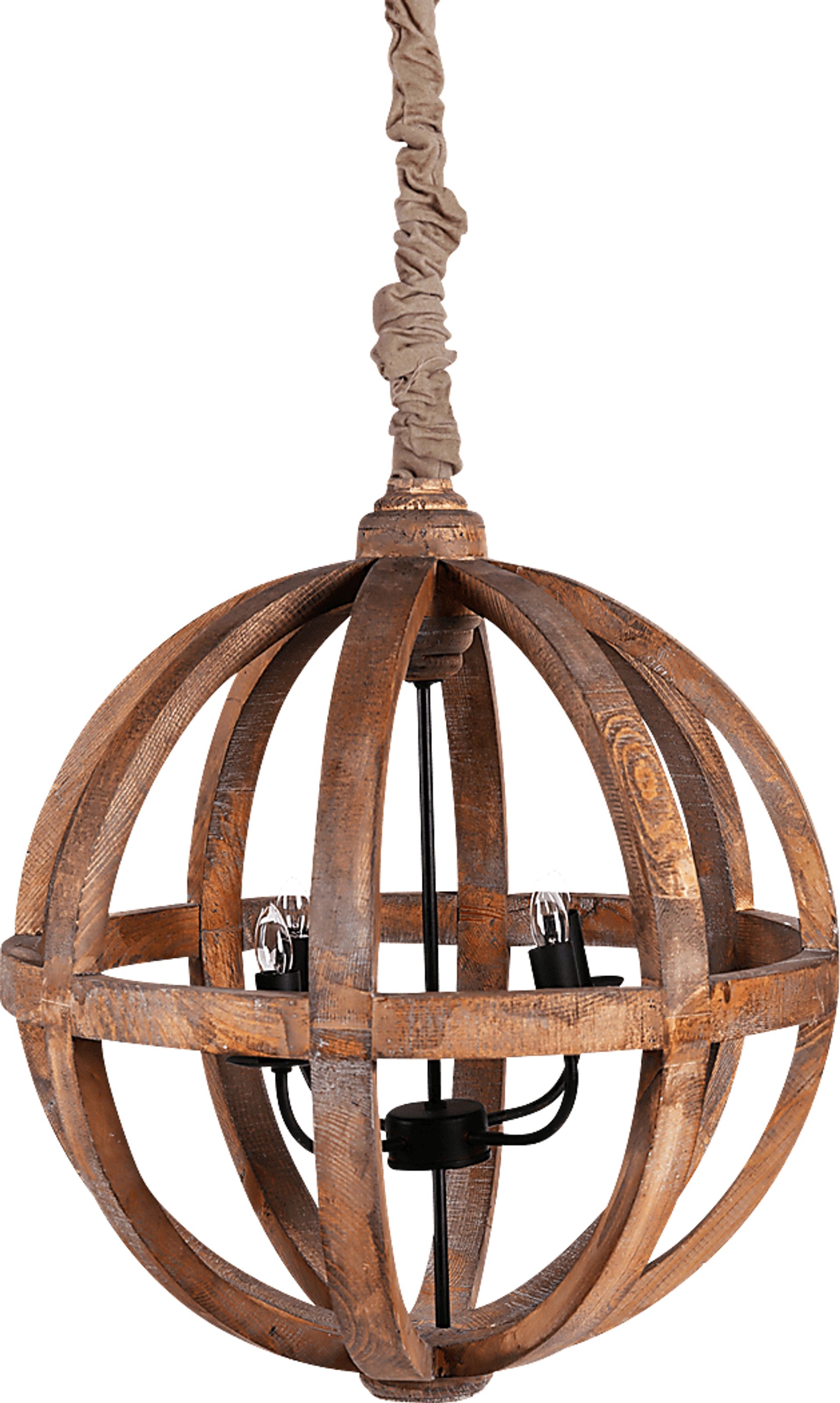 Iverson Boulevard Brown Chandelier - Image 4