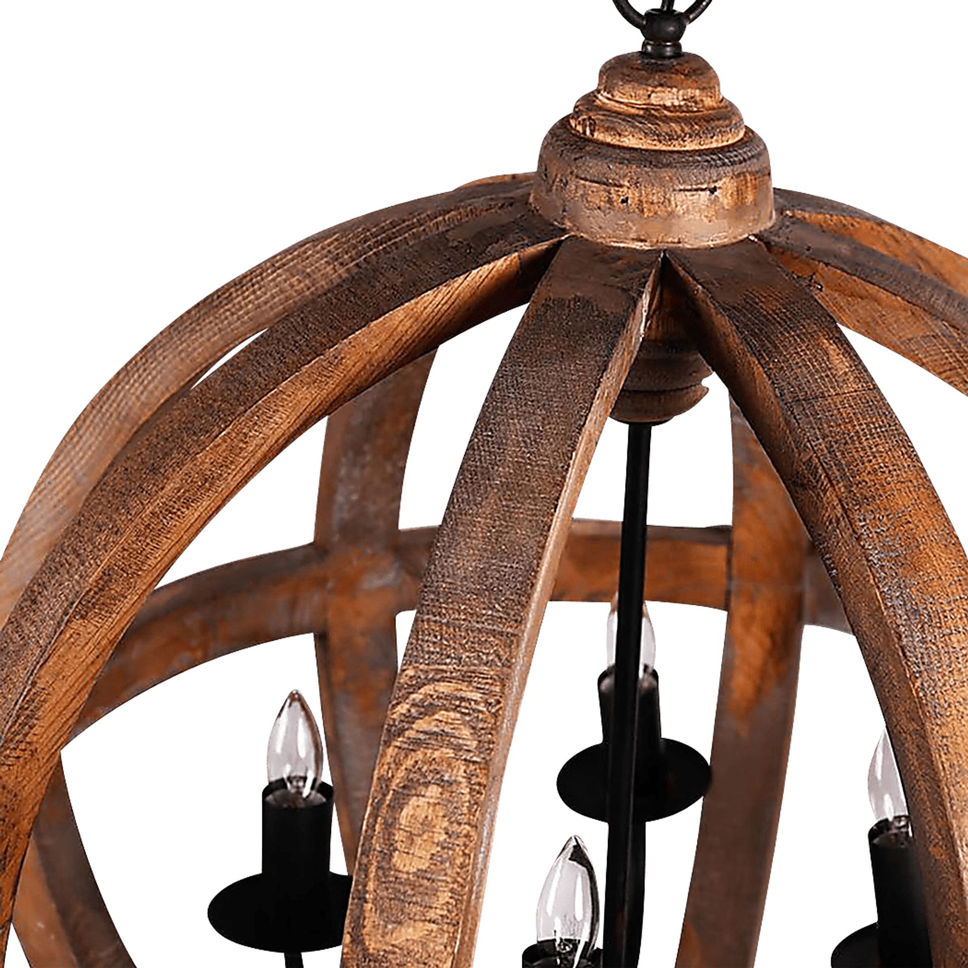Iverson Boulevard Brown Chandelier - Image 5