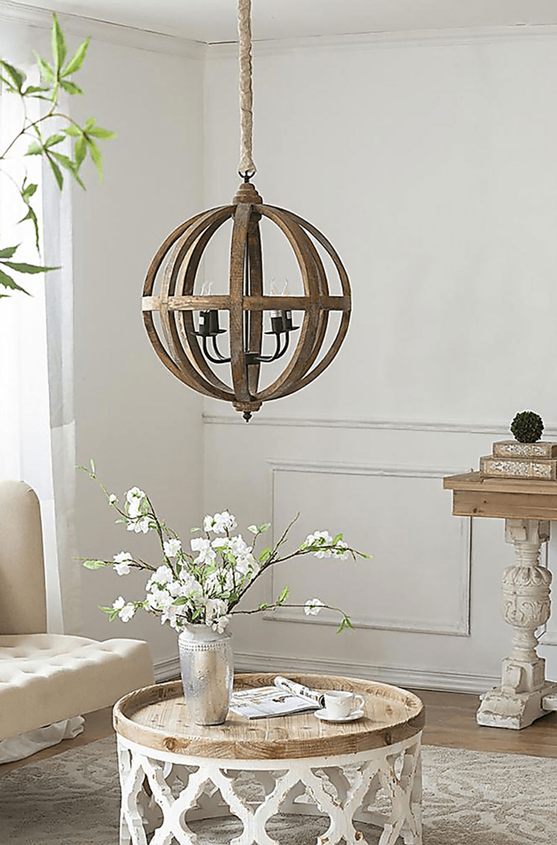 Iverson Boulevard Brown Chandelier - Image 6