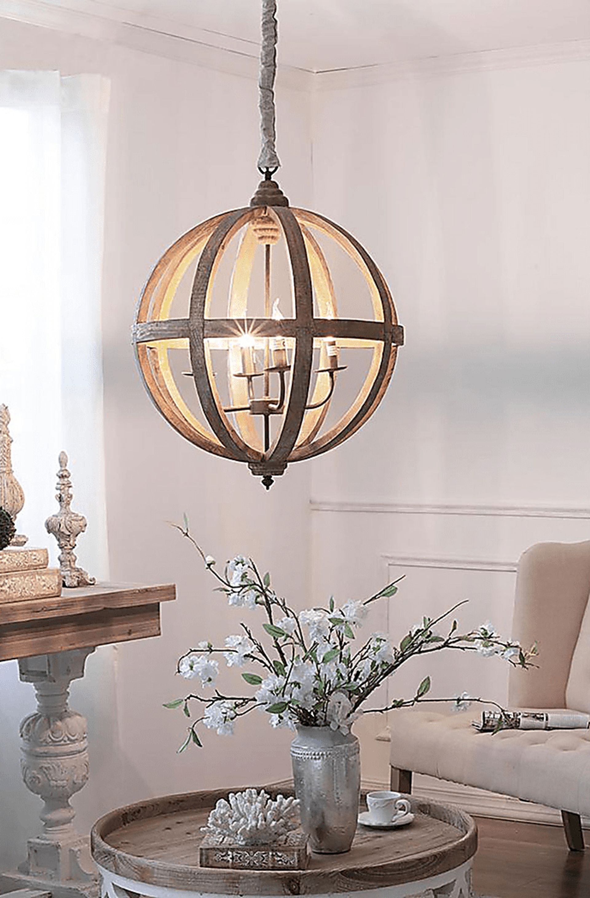 Iverson Boulevard Brown Chandelier - Image 9