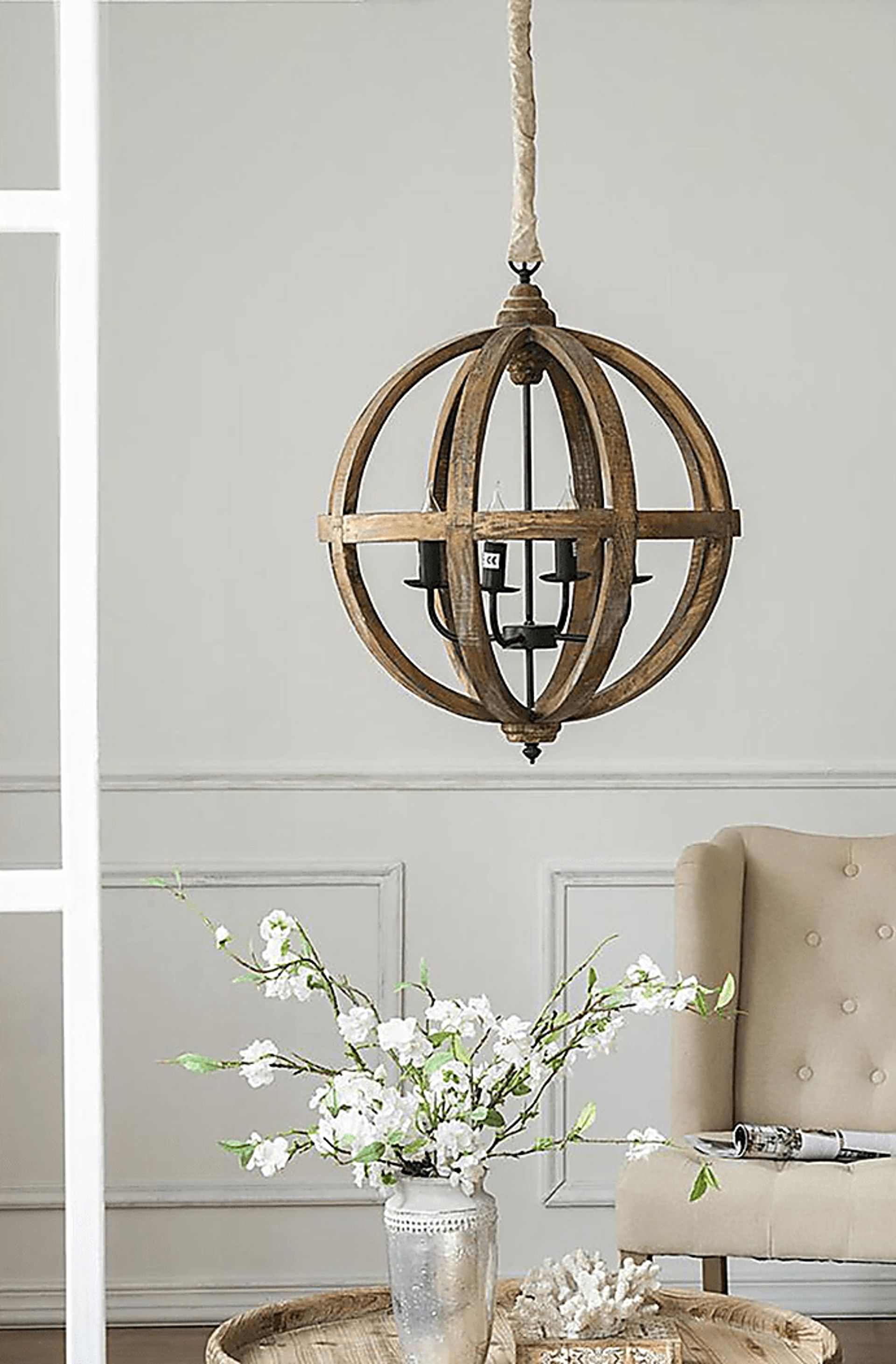Iverson Boulevard Brown Chandelier - Image 10