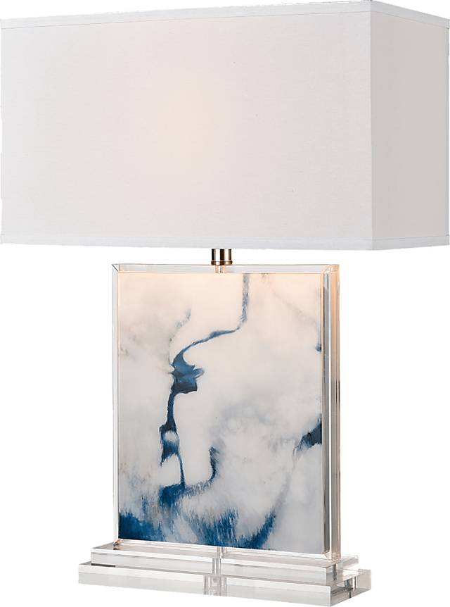 Ivey Cay White Lamp - Thumbnail - Image 1