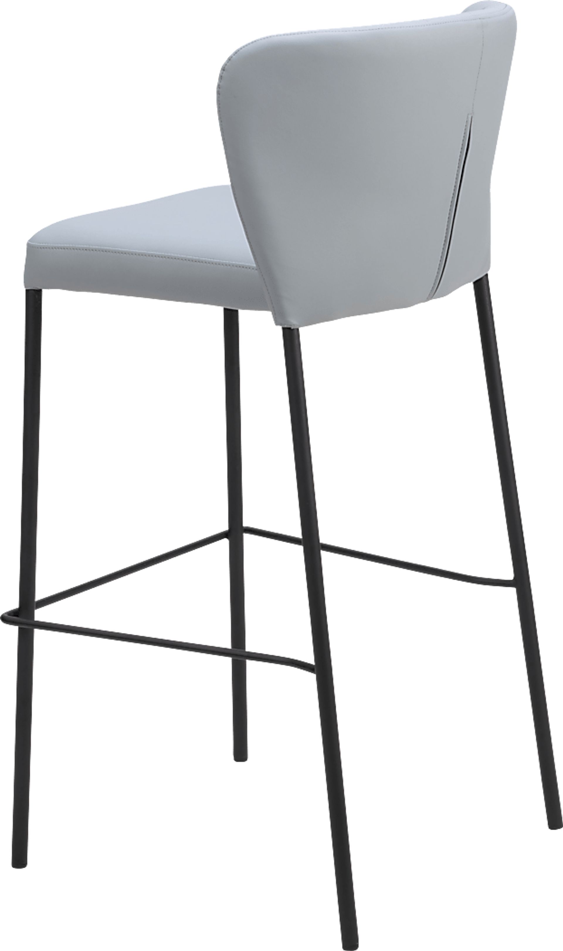 Ivie Gray Barstool, Set of 2 - Image 7