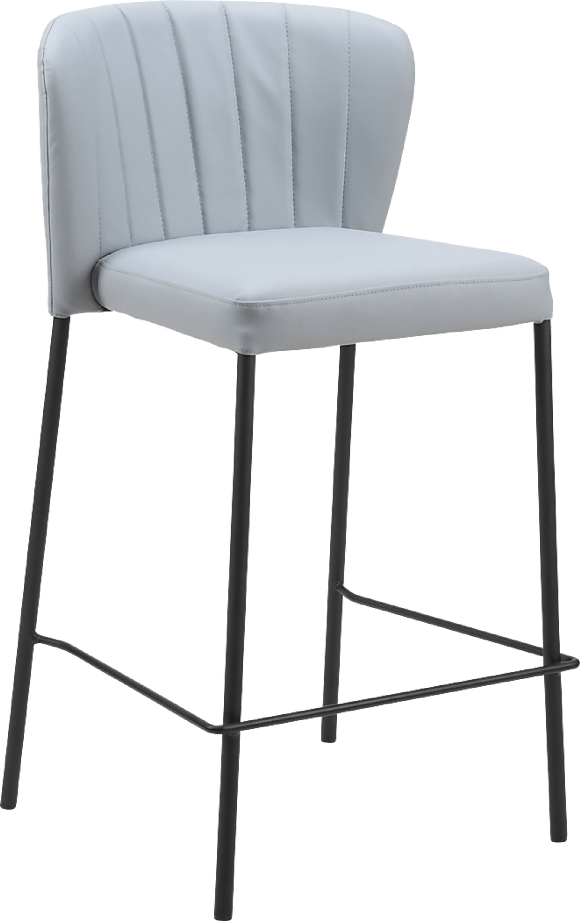 Ivie Gray Counter Height Stools, Set of 2 - Image 2