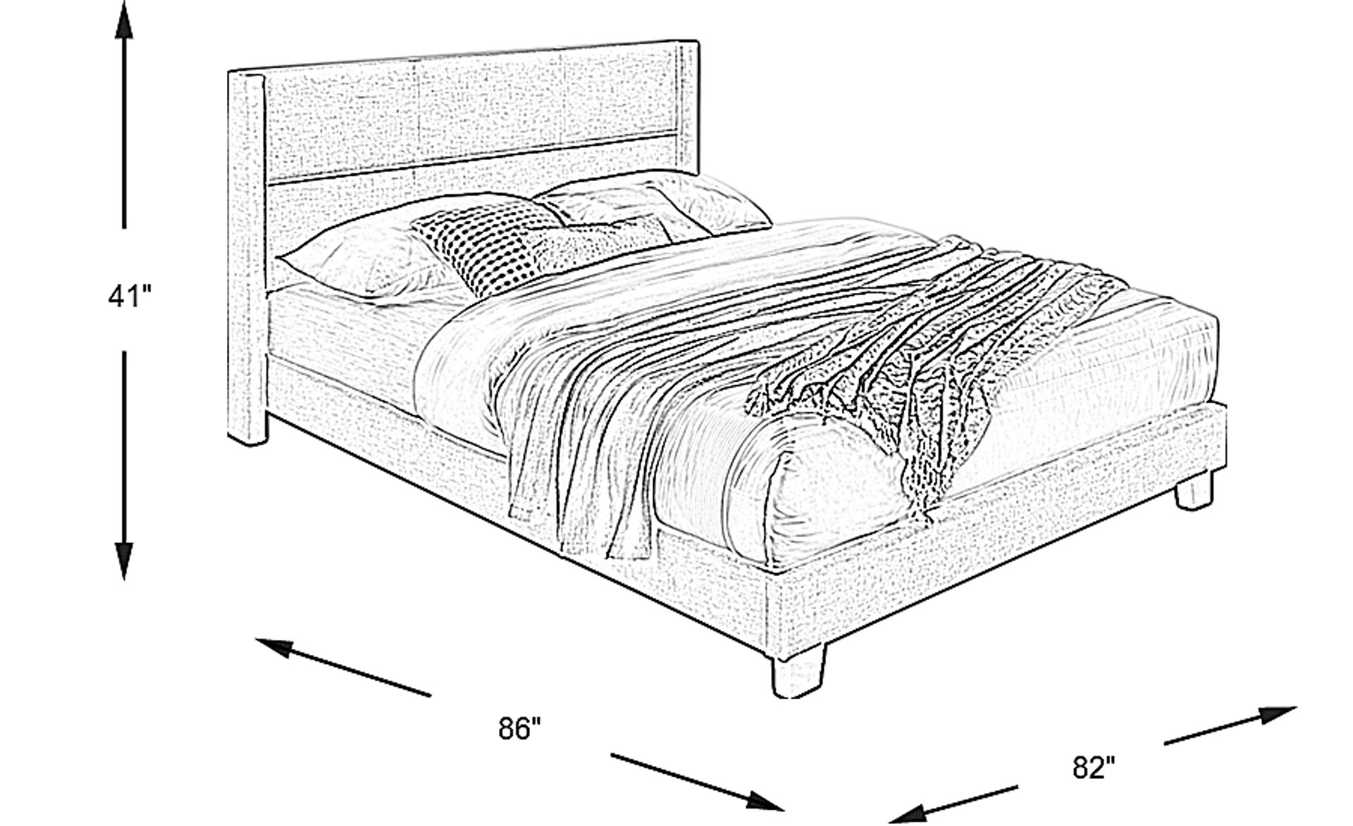 Dimension Image. Please refer to the Dimension Tab on this page for dimension details.