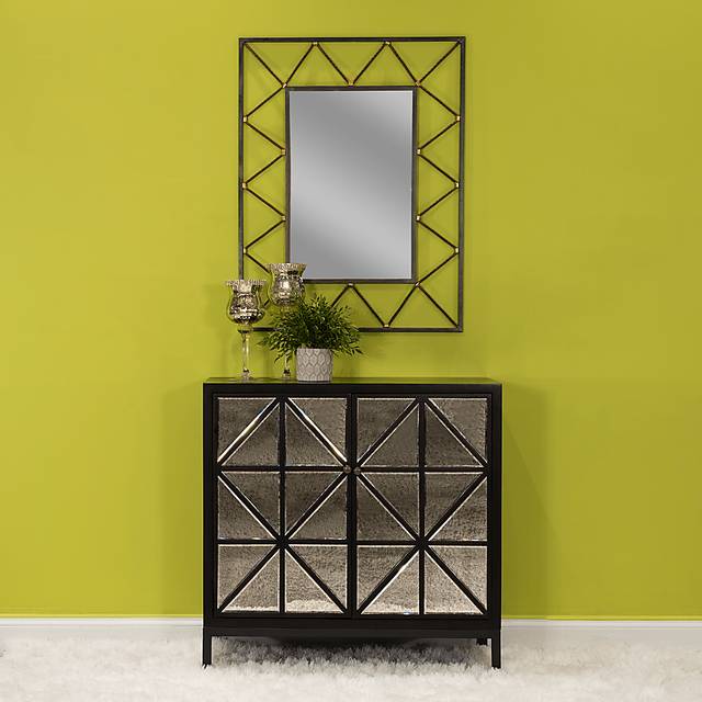 Ivonne Black Accent Cabinet - Thumbnail - Image 3
