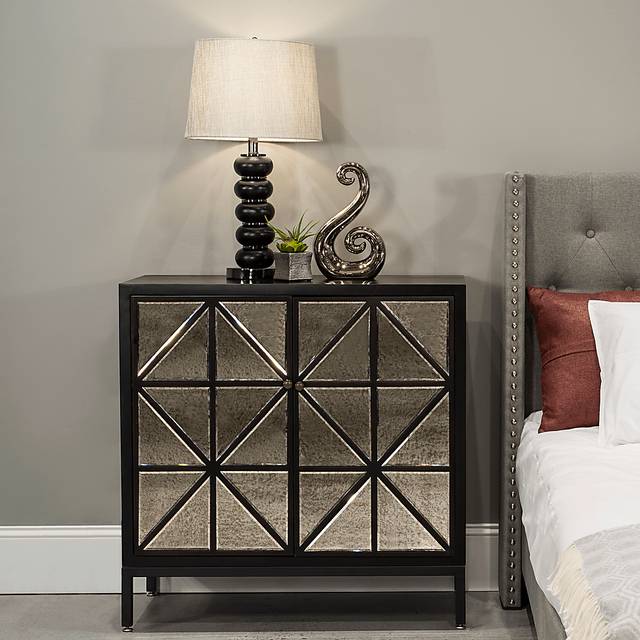 Ivonne Black Accent Cabinet - Thumbnail - Image 4
